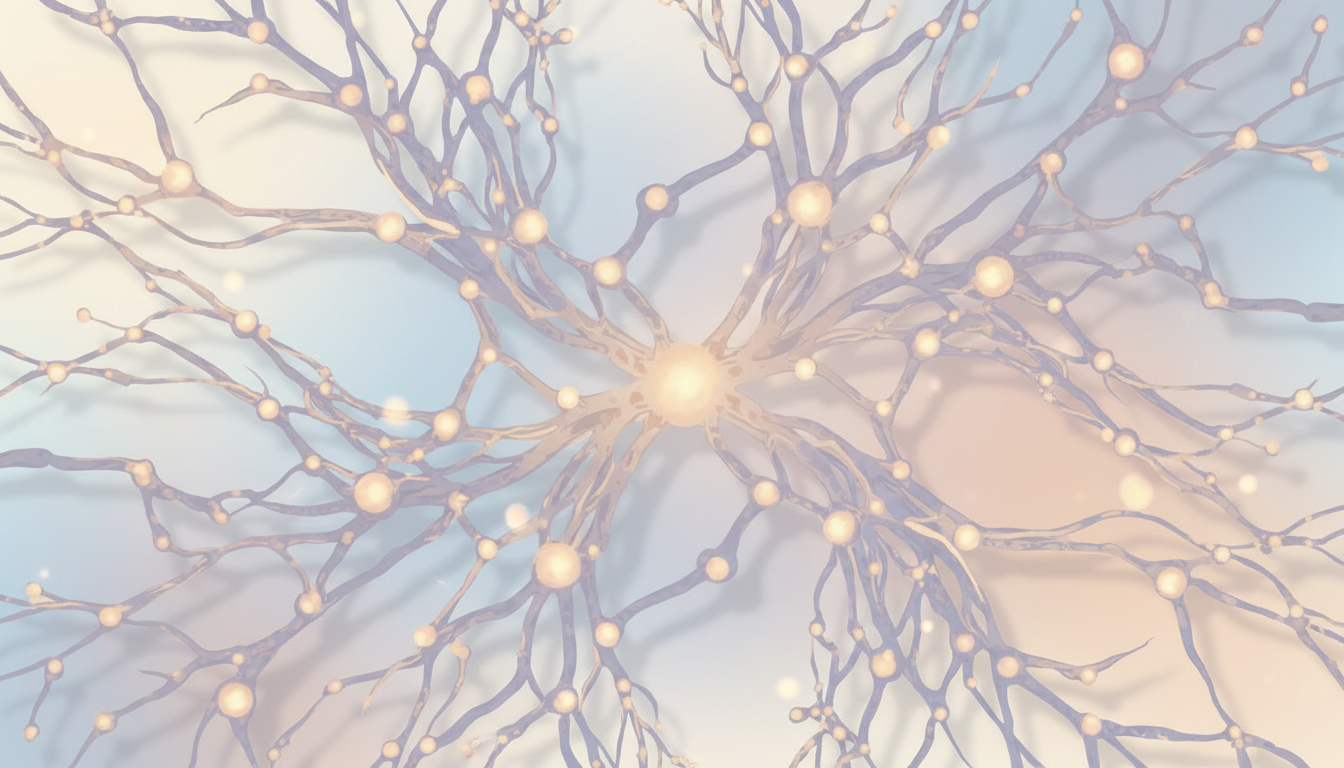 Abstract neural network fibers representing brain connections